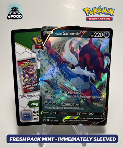 Samurott swsh239 pokemon - v,