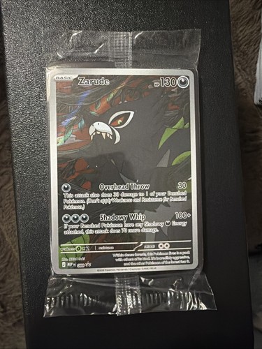 Zarude sealed pitch black - pitch,